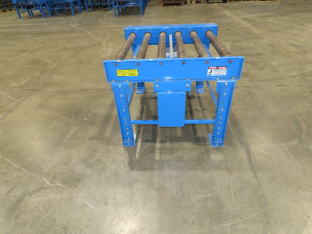 EMI 38"W x 36"L Chain Drive 2.5" Live Power Roller Conveyor 31"BF 1/2Hp 460V 3PH