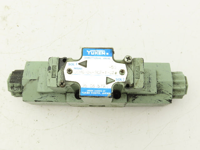 Yuken DSHG-04-3C2-T-D24-50 Directional Control Solenoid Valve 24VDC