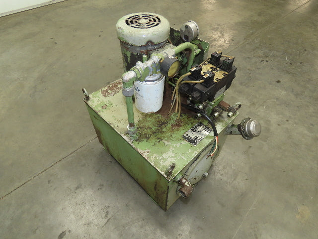 Parker Hannifin PU4367 Hydraulic Power Unit 16 Gallon Tank 6.6 GPM 450 PSI