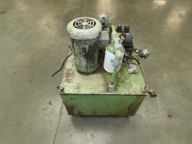 Parker Hannifin PU4367 Hydraulic Power Unit 16 Gallon Tank 6.6 GPM 450 PSI