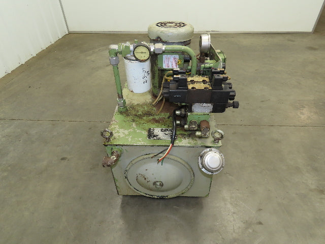 Parker Hannifin PU4367 Hydraulic Power Unit 16 Gallon Tank 6.6 GPM 450 PSI