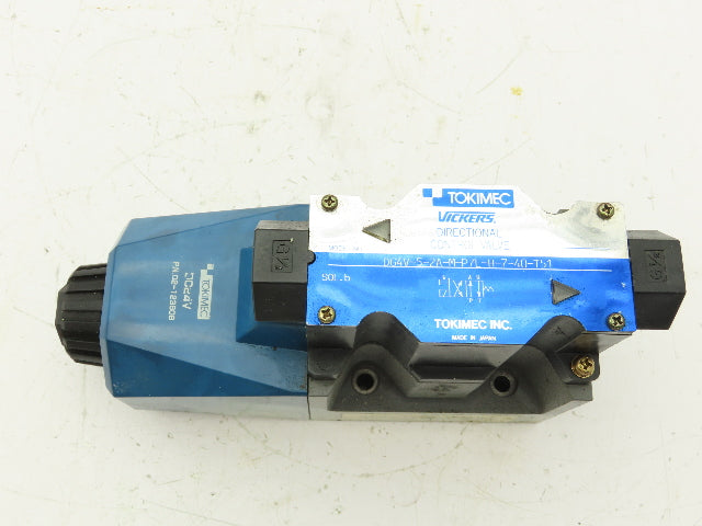 Tokimec Vickers DG4V-5-2A-M-P7L-H-7-40-T51 Directional Control Solenoid Valve