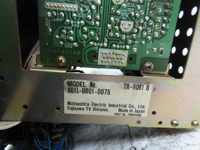 Fanuc Mazak TR-9DK1B Slant Turn 40 Control Panel Unit System 6T