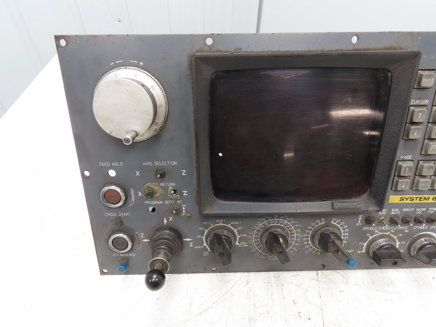 Fanuc Mazak TR-9DK1B Slant Turn 40 Control Panel Unit System 6T