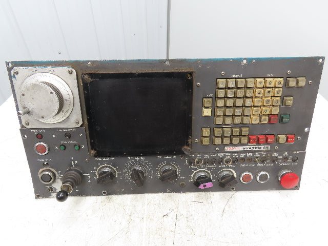 Fanuc TR-9DK1 Yamazki Slant Turn 30 Control Panel Unit System 6T