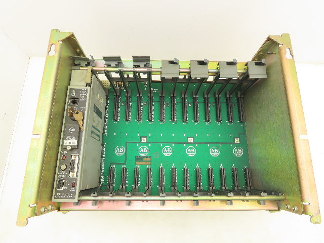 Allen Bradley 1771-A3B I/O PLC Chassis 12 Slot w/ 1772-LXP Power Supply