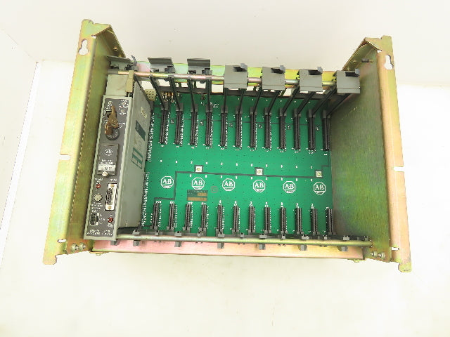 Allen Bradley 1771-A3B I/O PLC Chassis 12 Slot w/ 1772-LXP Power Supply
