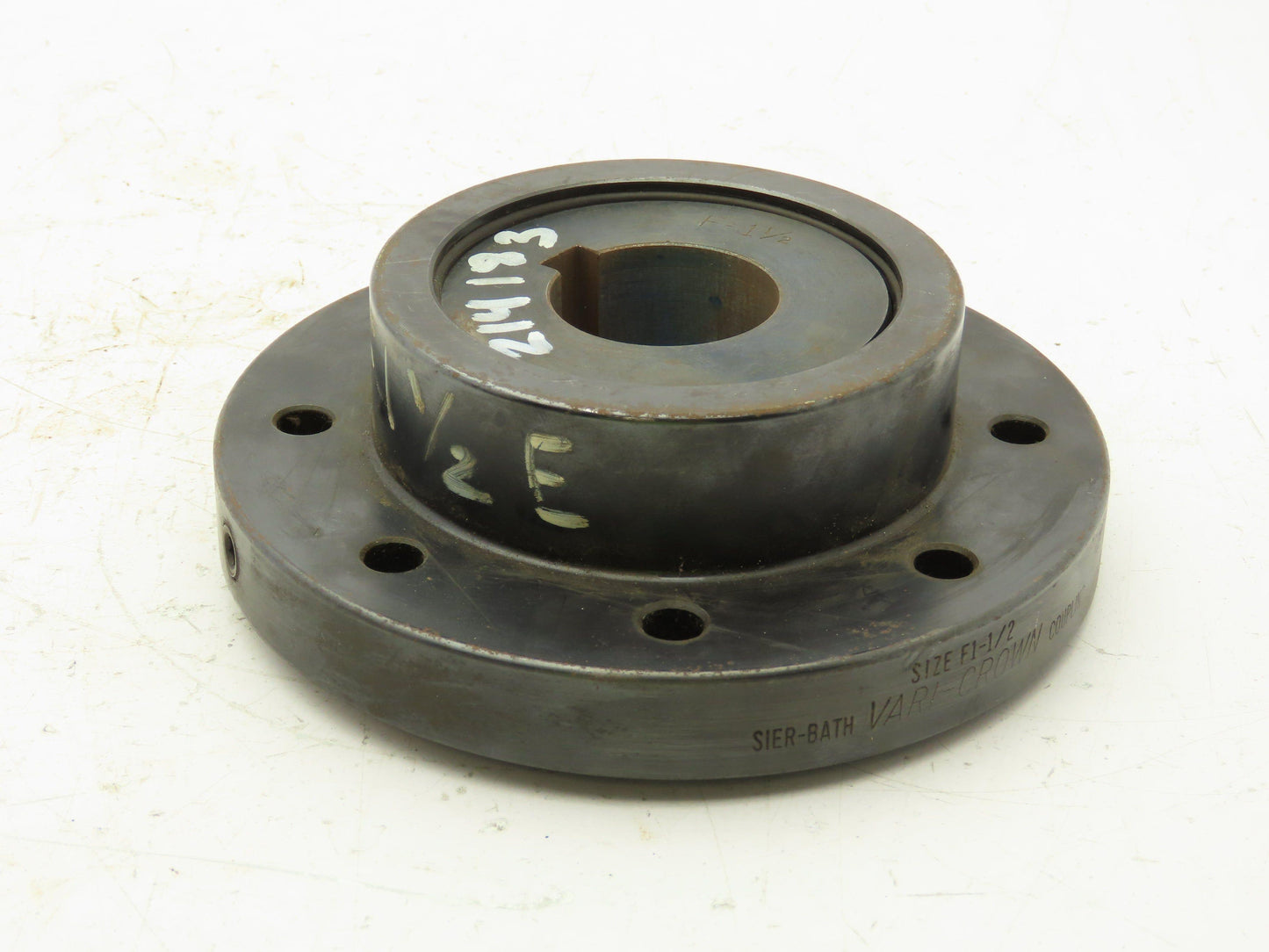 Sier-Bath Vari-Crown Flexible Coupling With 2"Hub 1-1/2"Bore Size F 1-1/2