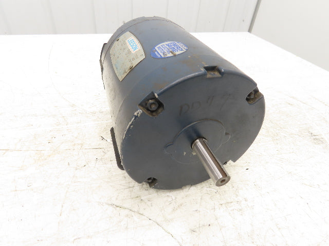 Leeson C6T34NB1A AC Motor 1/2Hp 3450 RPM 208-230-460V 3PH D56 Frame TENV