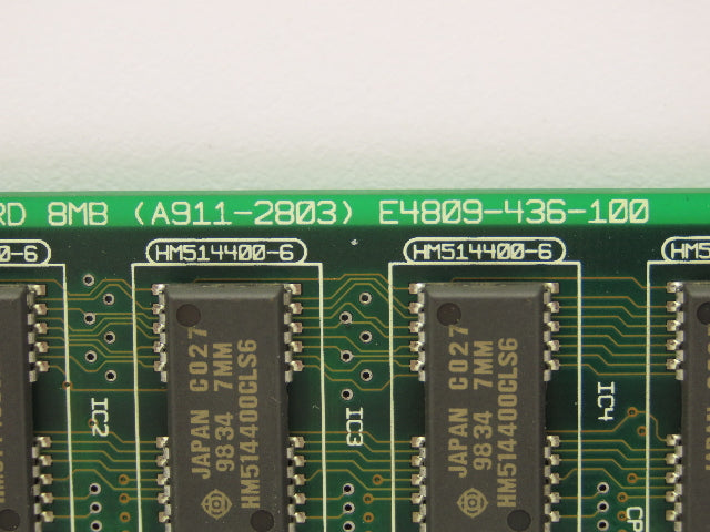 Okuma 1911-2803 Opus7000 DRAM Circuit Board Card 8MB