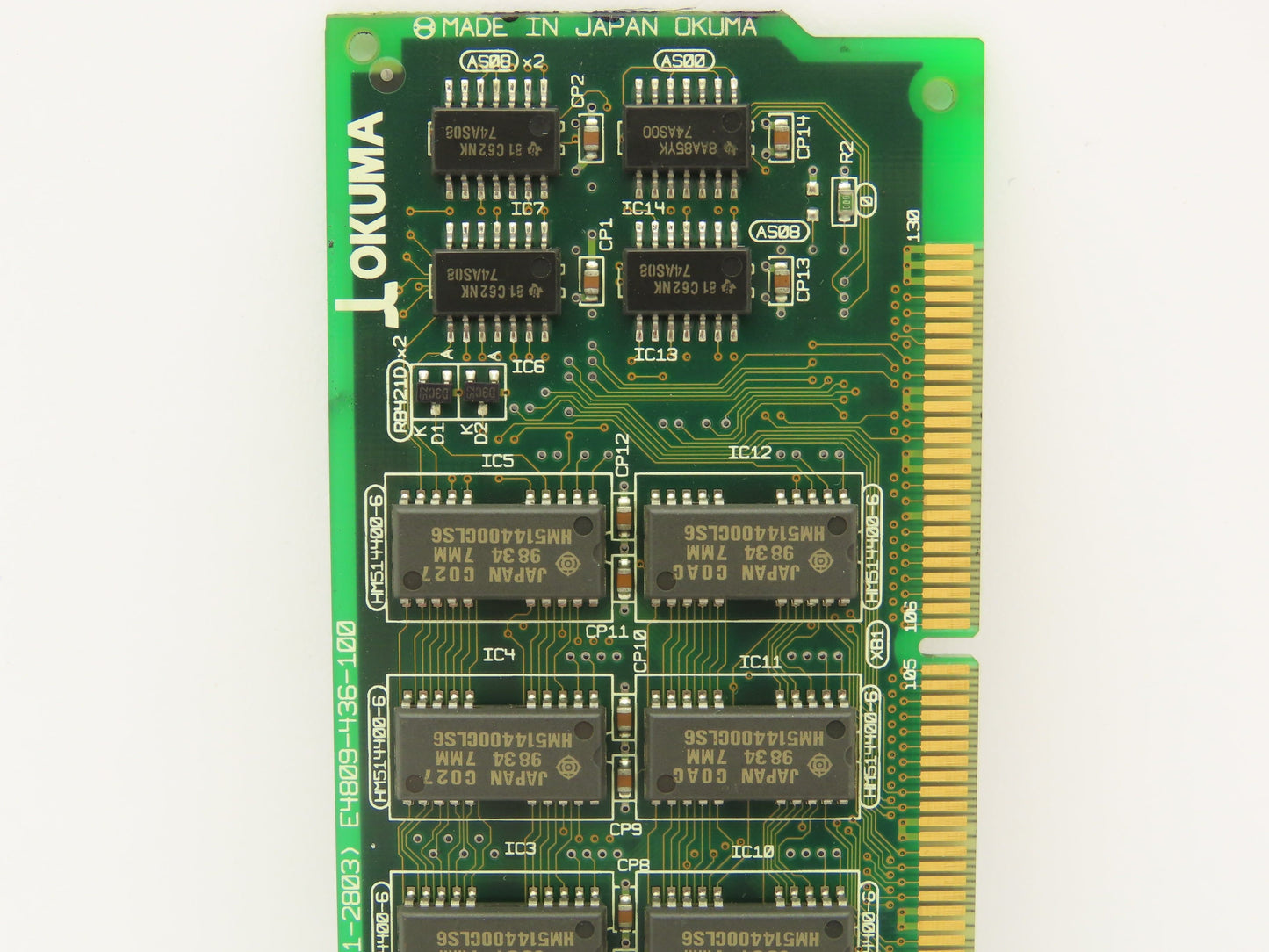 Okuma 1911-2803 Opus7000 DRAM Circuit Board Card 8MB