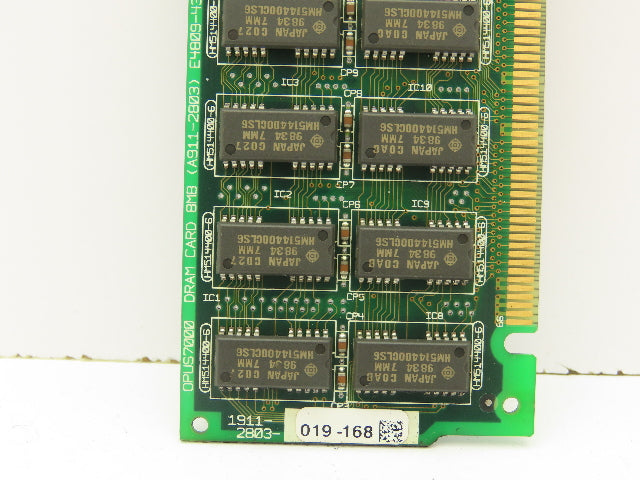Okuma 1911-2803 Opus7000 DRAM Circuit Board Card 8MB
