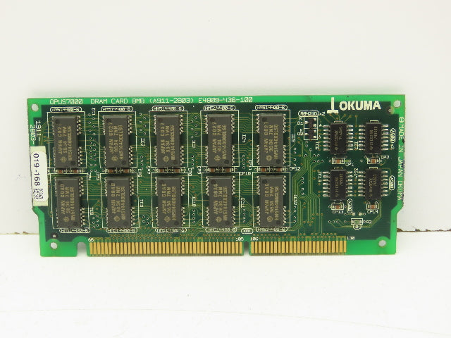 Okuma 1911-2803 Opus7000 DRAM Circuit Board Card 8MB