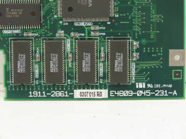 Okuma 1911-2861 PLC Graphic Card Circuit Board Module