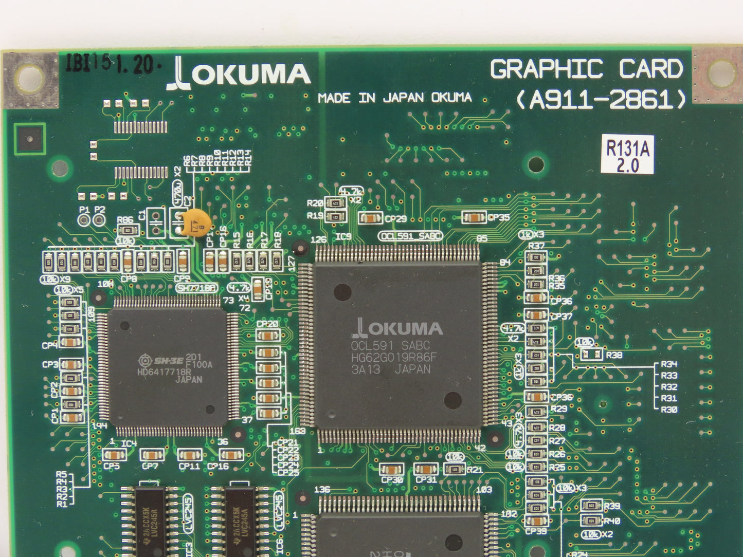 Okuma 1911-2861 PLC Graphic Card Circuit Board Module