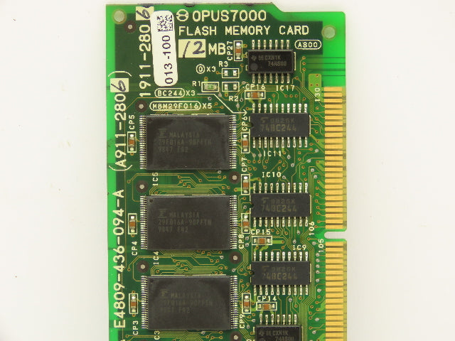 Okuma 1911-2806 Flash Memory Card 12MB Circuit Board