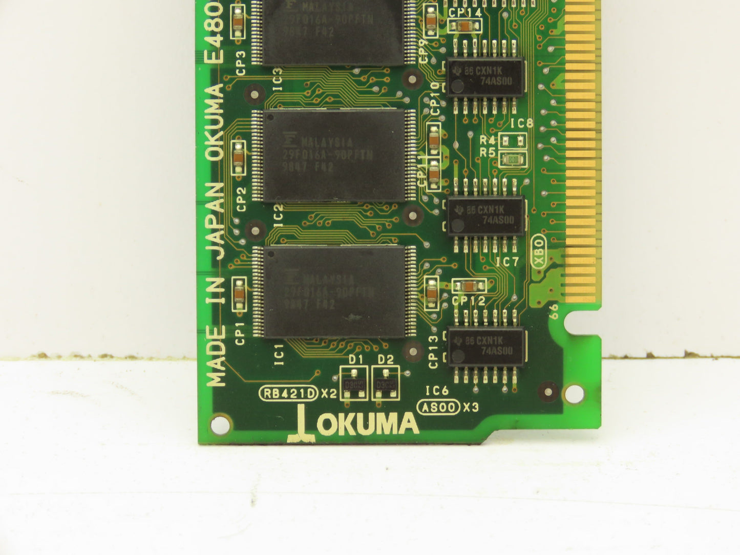 Okuma 1911-2806 Flash Memory Card 12MB Circuit Board