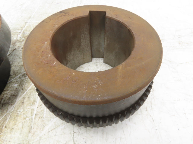 Sier -Bath Vari Crown Flanged Coupling With Flex Hub Size 3-1/2 Bore 3-7/8"