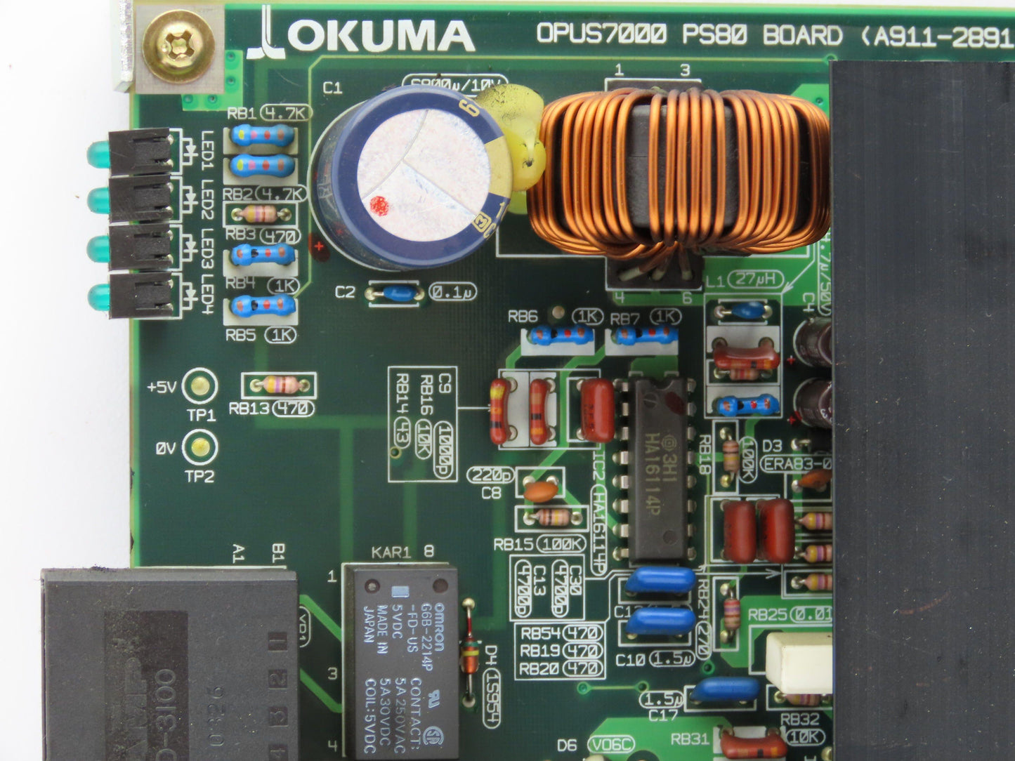 Okuma 1911-2891 Opus7000 PS80 Circuit Board Module