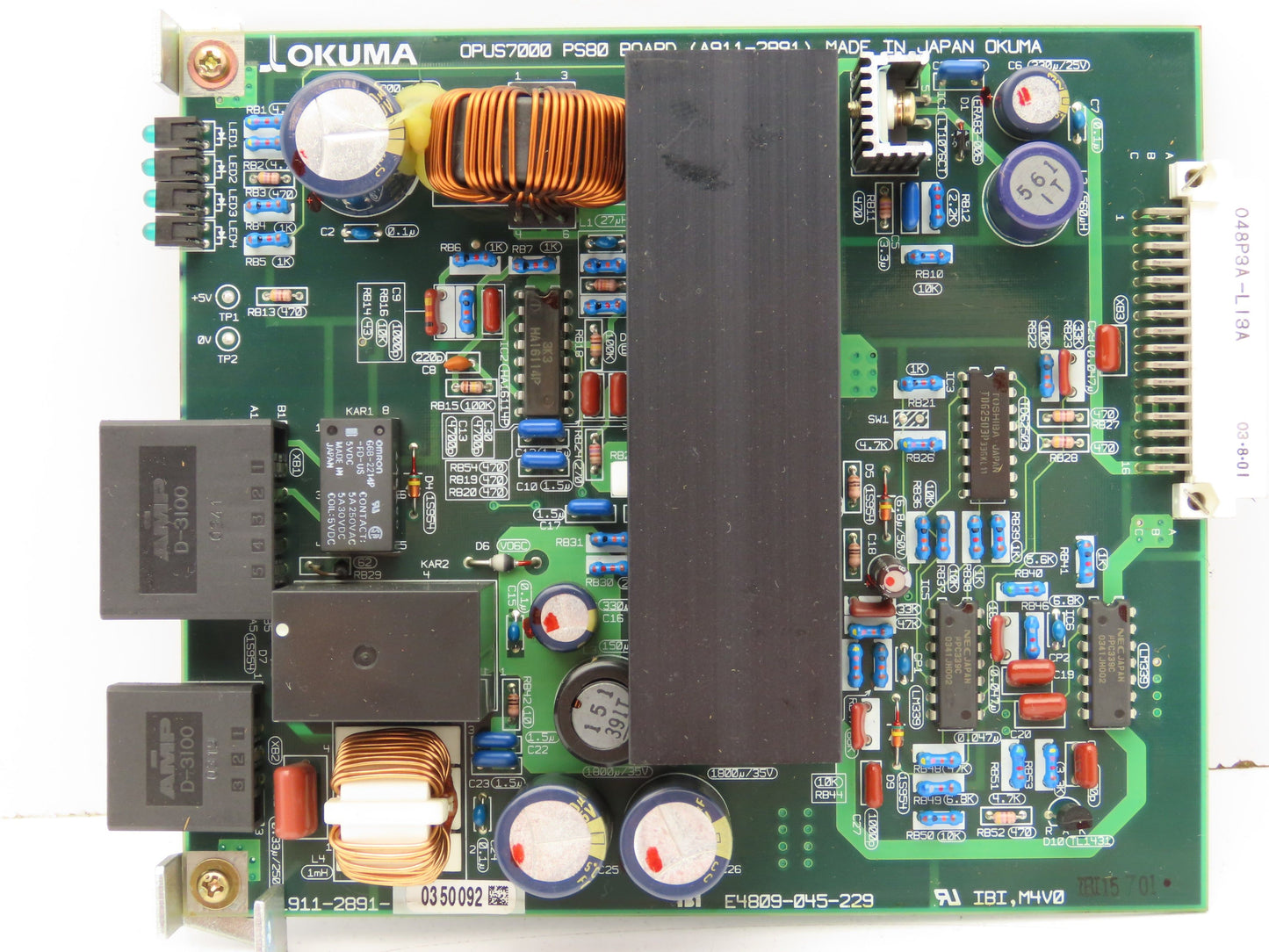 Okuma 1911-2891 Opus7000 PS80 Circuit Board Module