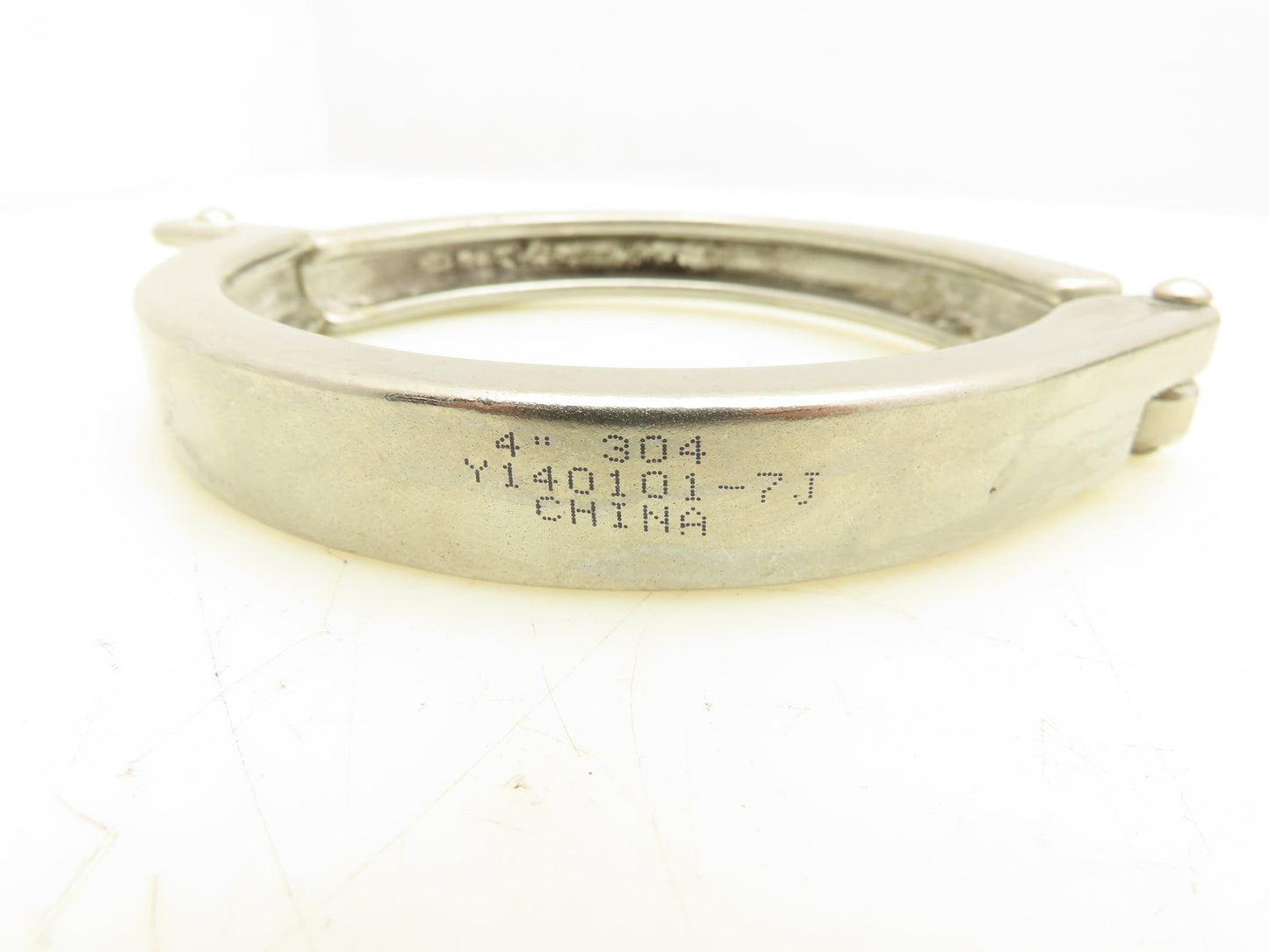 Y140101-7J 304 Stainless Steel 4" Tri Clamp Lot of 5