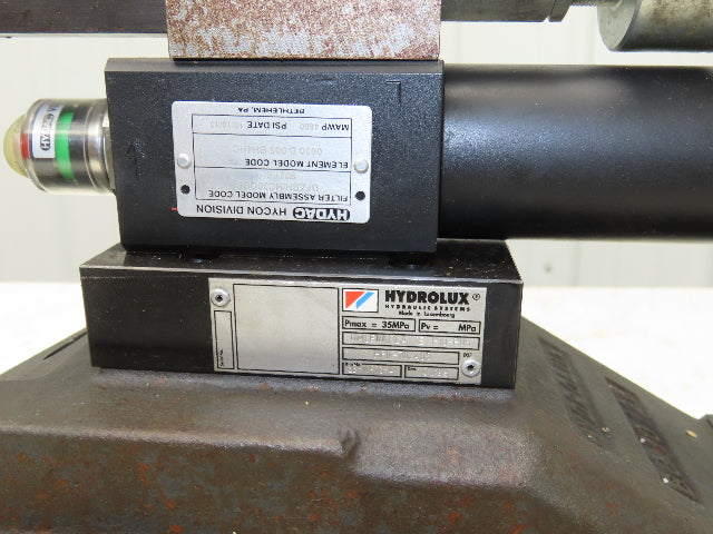 Moog WSH53P32C108CSBN Hydraulic Proportional Servo Valve Stack D633E714A