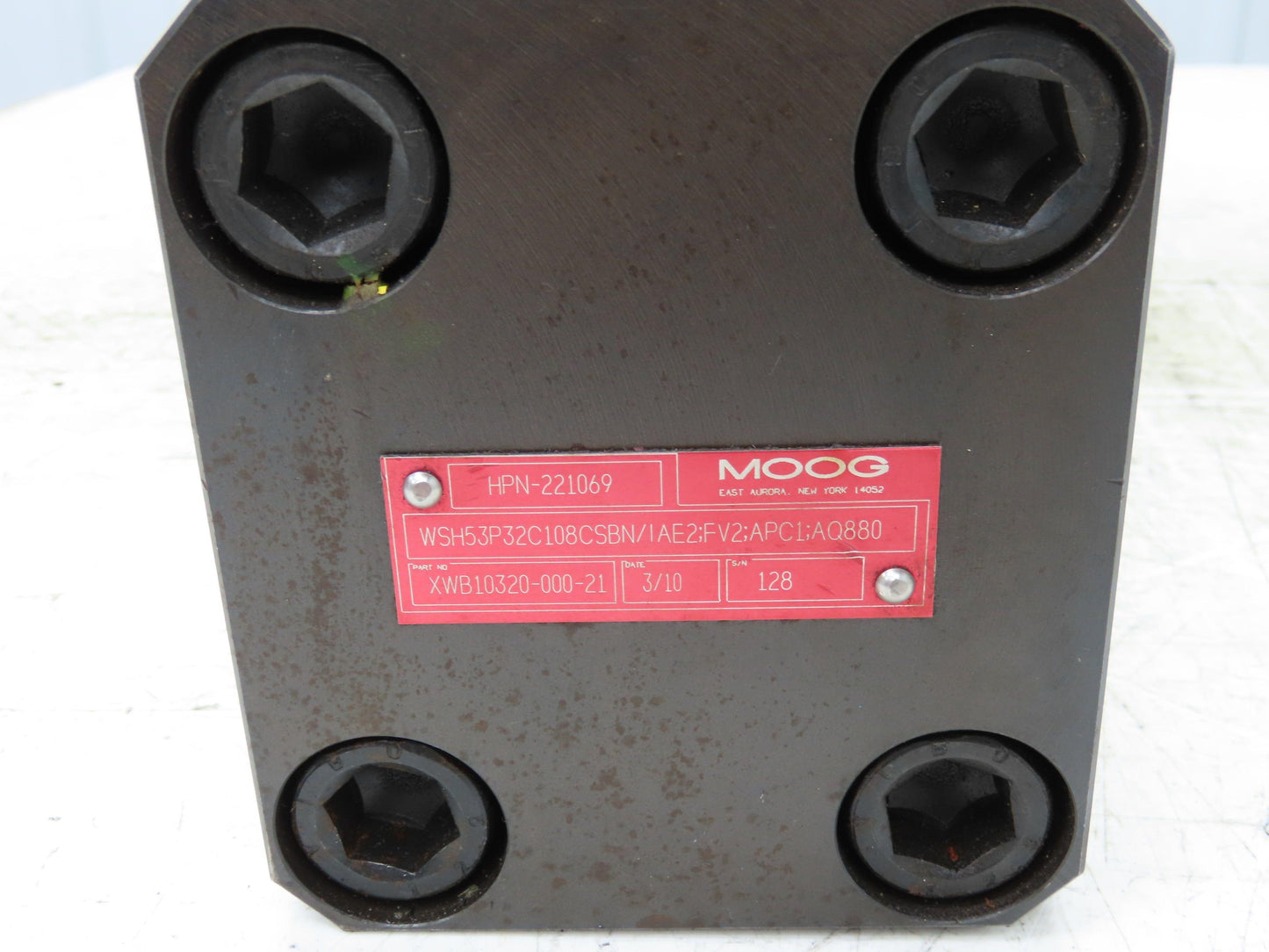 Moog WSH53P32C108CSBN Hydraulic Proportional Servo Valve Stack D633E714A