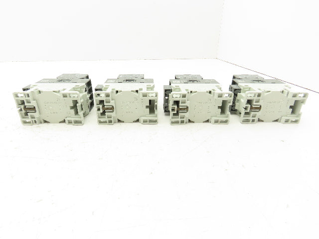 ABB AF09-30-10-11 Contactor Auxiliary Contact 3PH 600V 25A Lot of 4