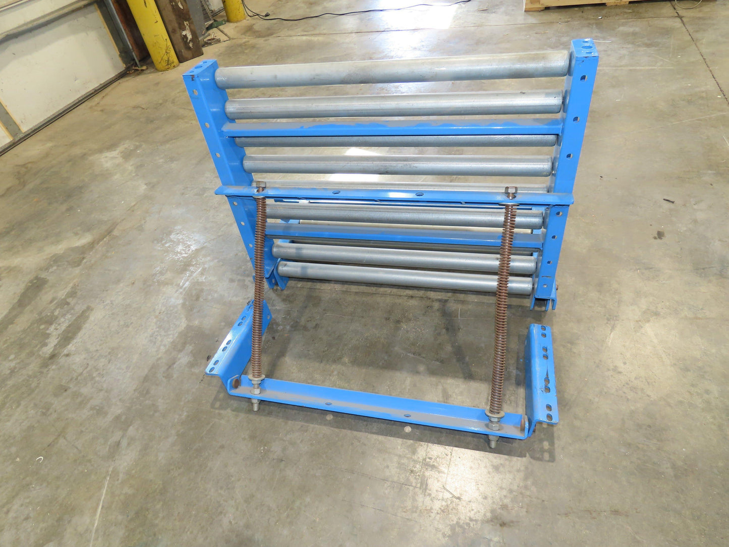 EMI 34" x 39" Spring Loaded Walk-Thru Gravity Conveyor Gate 1.9" Roller 31"BF