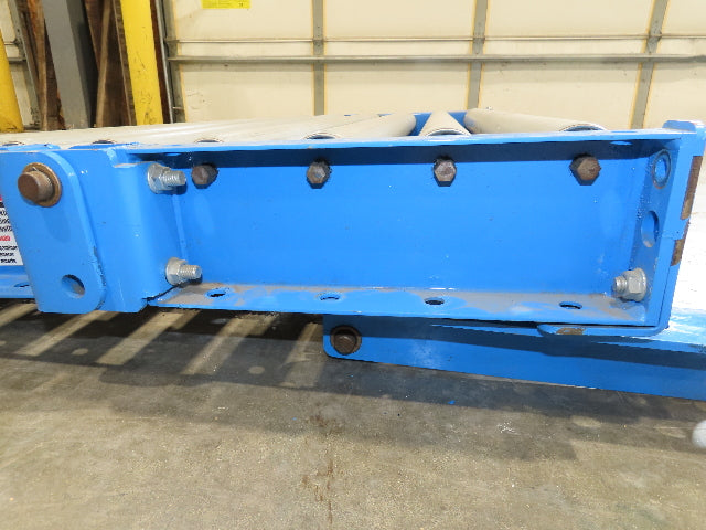 EMI 34" x 39" Spring Loaded Walk-Thru Gravity Conveyor Gate 1.9" Roller 31"BF