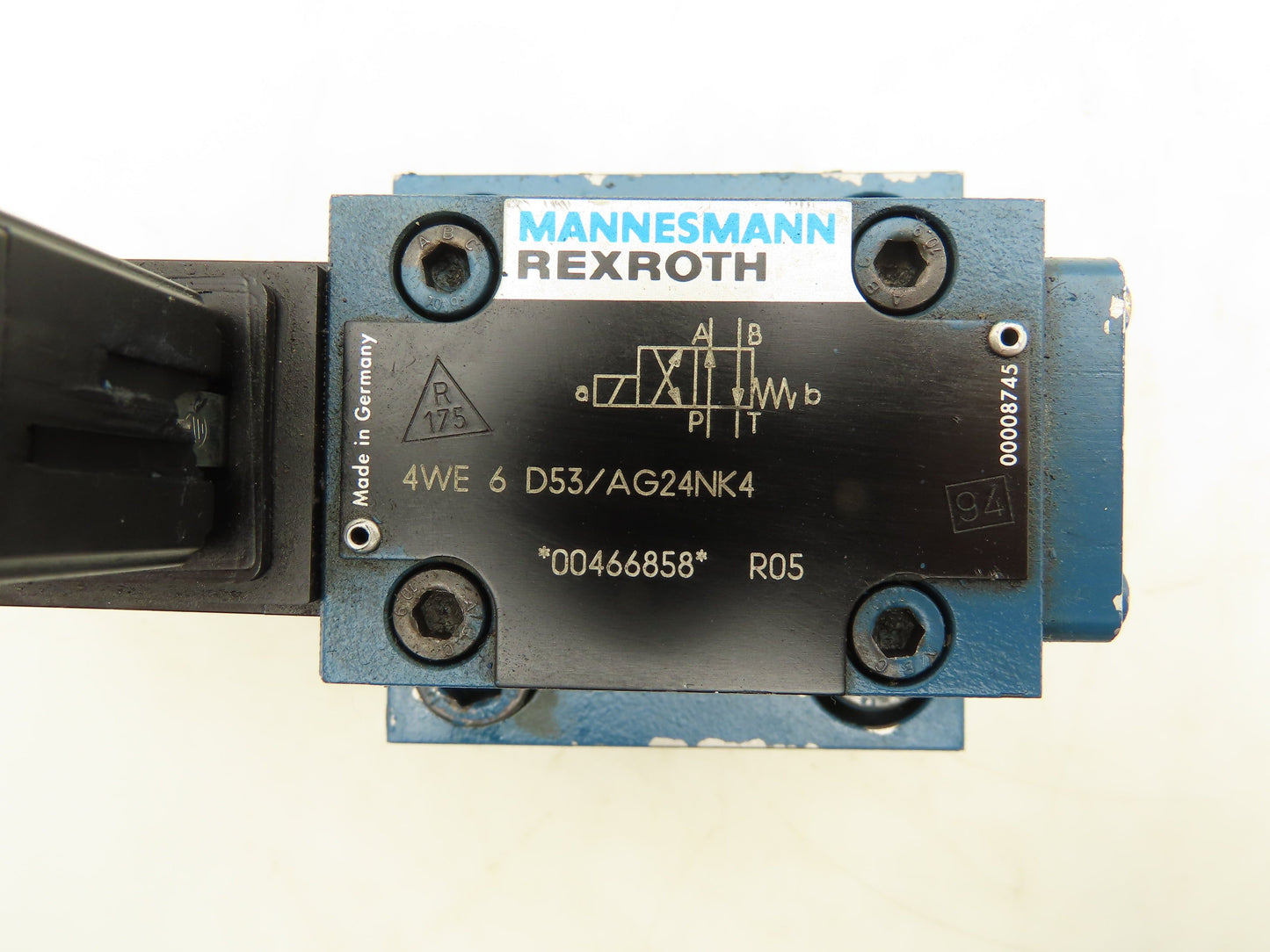Rexroth LFA 25 WEA-65/A15P15 Directional Cartridge Valve Control Cover 24VDC