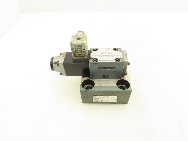 Rexroth LFA 32 KWA-62/A10/12 Cartridge Control Cover w/Directional Valve 4WE6D51