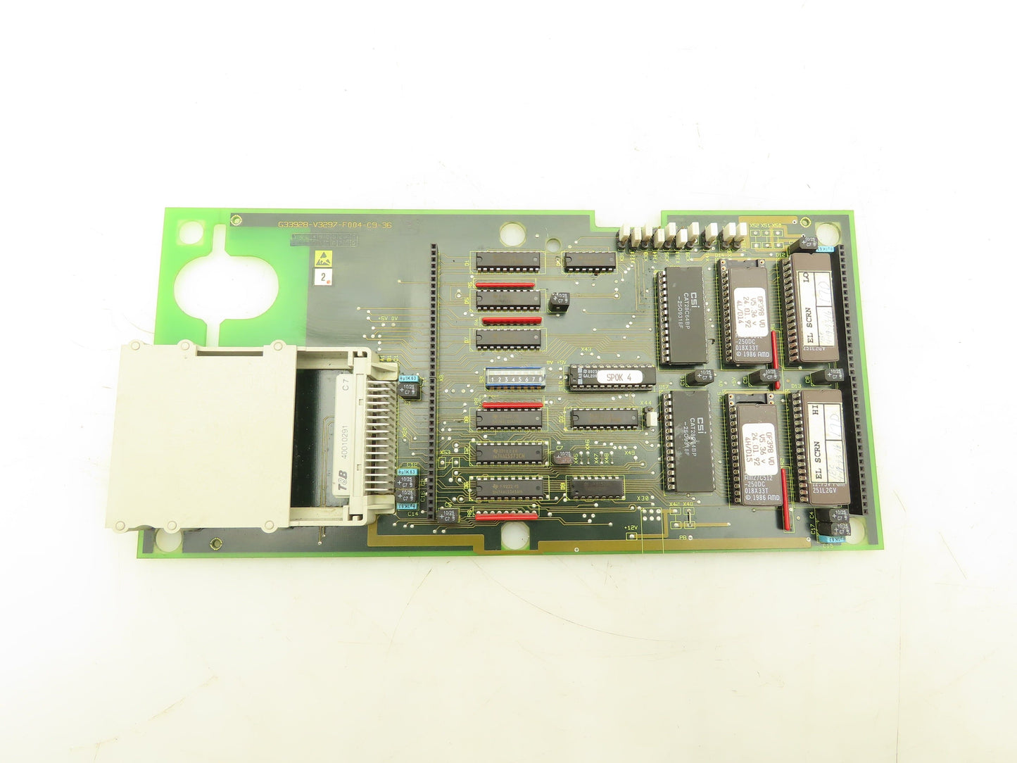 Siemens G33928-V3297-F004-D9-36 Injection Molding Machine Control Board