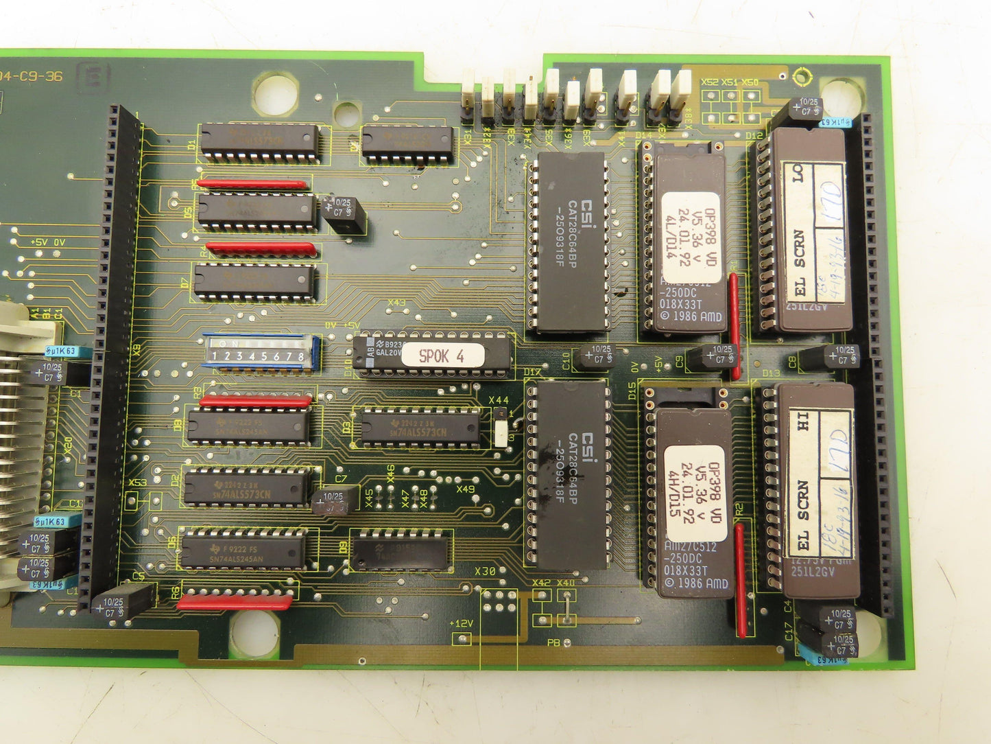 Siemens G33928-V3297-F004-D9-36 Injection Molding Machine Control Board
