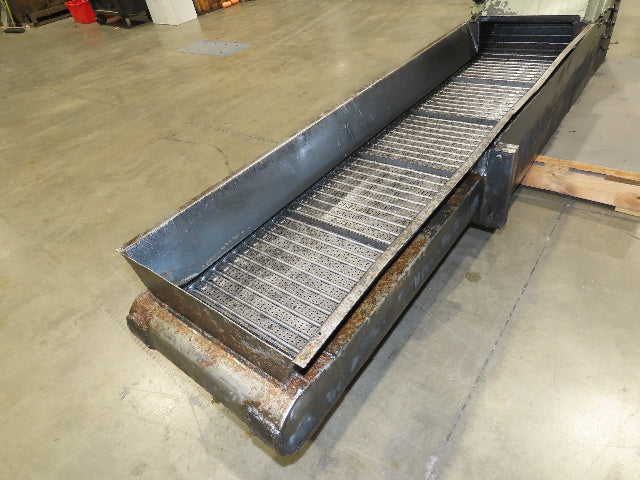 Mayfran ConSep 2000 Dual Belt Chip Conveyor Scraper Separator Coolant Filter