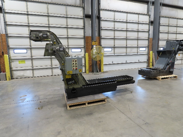 Mayfran ConSep 2000 Dual Belt Chip Conveyor Scraper Separator Coolant Filter