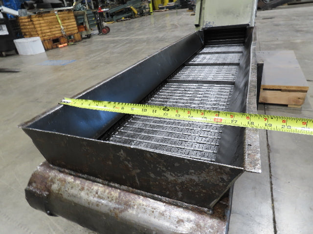 Mayfran ConSep 2000 Dual Belt Chip Conveyor Scraper Separator Coolant Filter