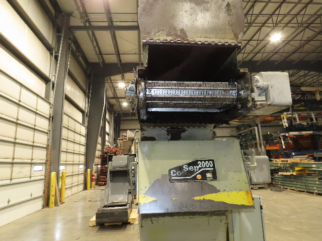Mayfran ConSep 2000 Dual Belt Chip Conveyor Scraper Separator Coolant Filter
