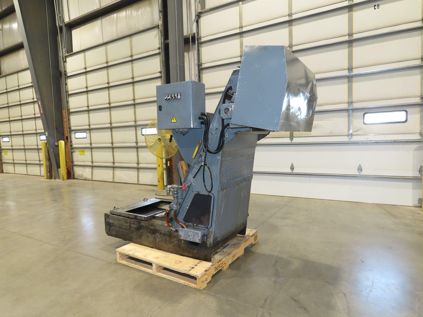 Tsubaki Mayfran CS-1 Dual Belt Chip Conveyor Scraper Separator Coolant Filter