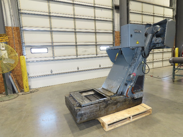 Tsubaki Mayfran CS-1 Dual Belt Chip Conveyor Scraper Separator Coolant Filter