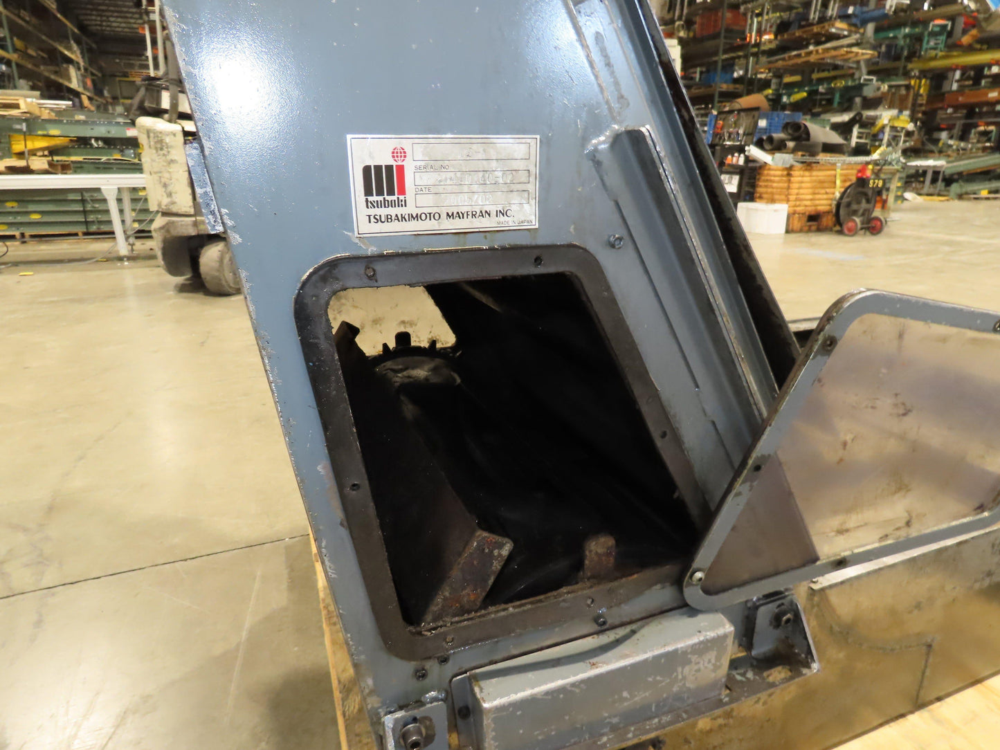 Tsubaki Mayfran CS-1 Dual Belt Chip Conveyor Scraper Separator Coolant Filter