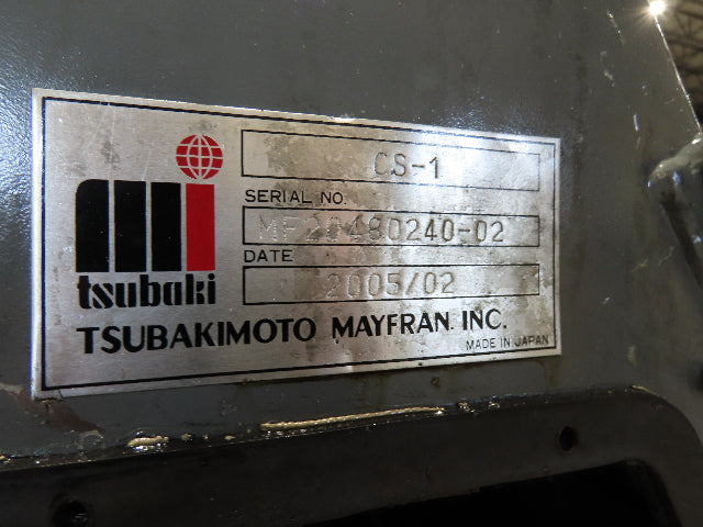 Tsubaki Mayfran CS-1 Dual Belt Chip Conveyor Scraper Separator Coolant Filter