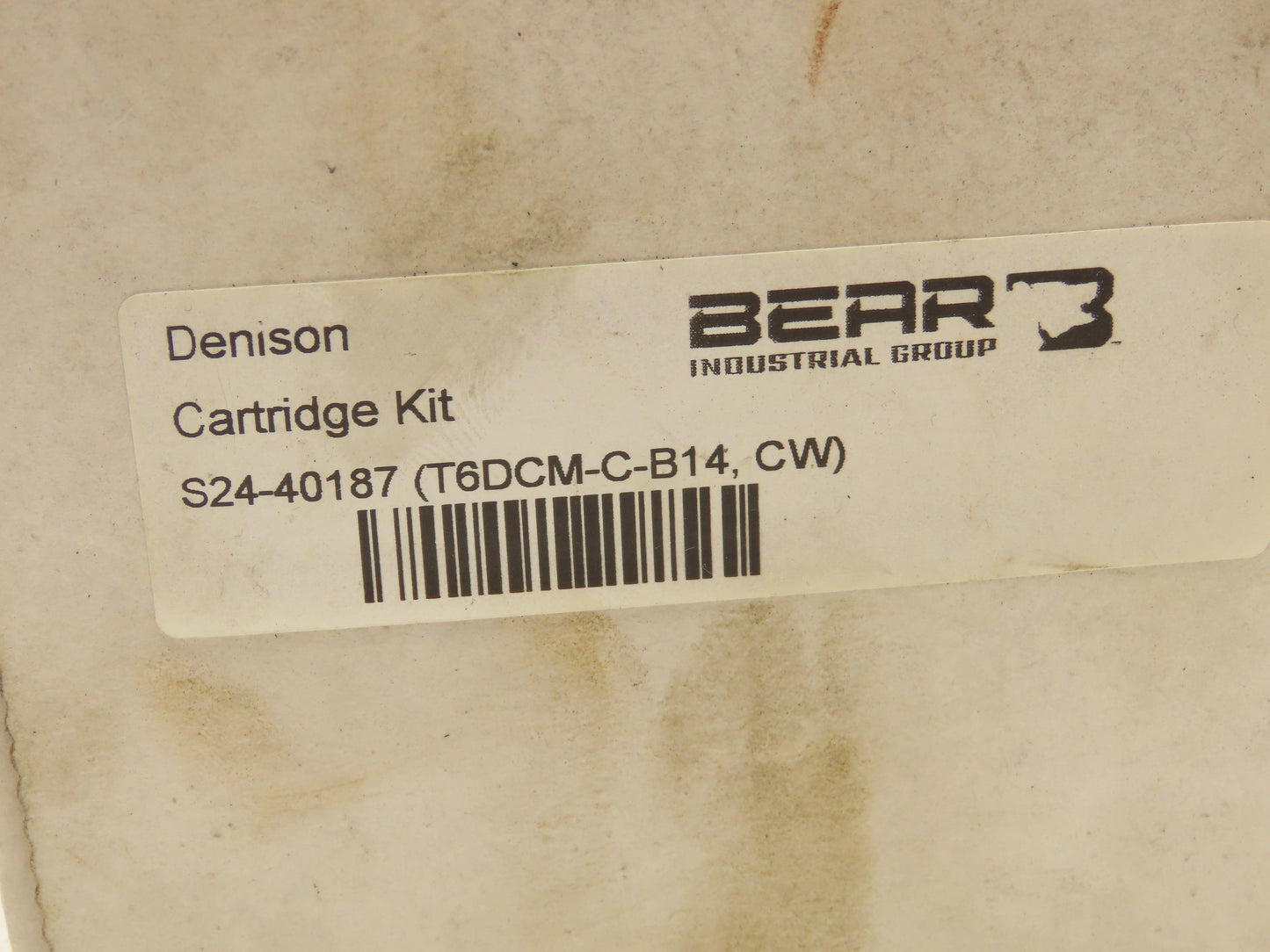 Bear Denison Parker S24-40187 Single-Acting Hydraulic Rotary Vane Pump