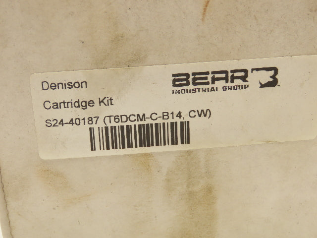 Bear Denison Parker S24-40187 Single-Acting Hydraulic Rotary Vane Pump