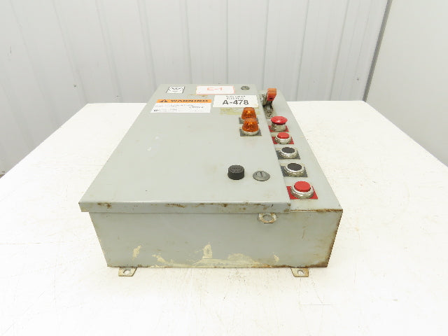 Westinghouse Combination Motor Starter NEMA 1 Size 10Hp 480V Oversized Enclosure