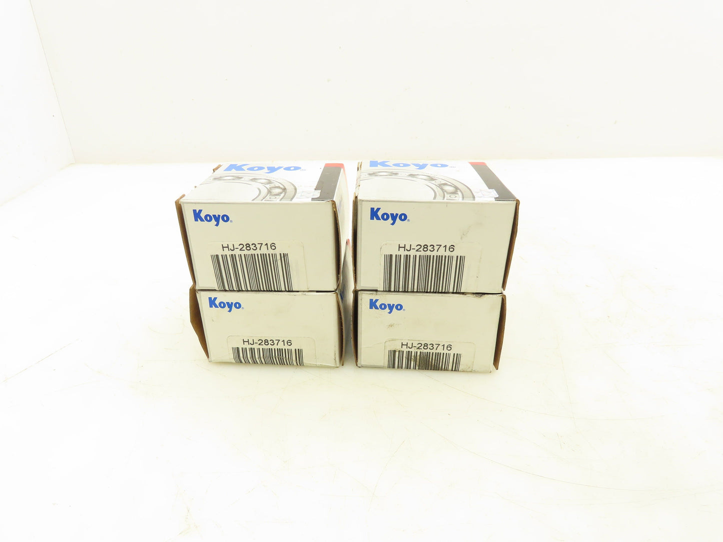Koyo HJ-283716 Needle Roller Bearing 1-3/4" Bore 2-5/16" OD Lot of 4
