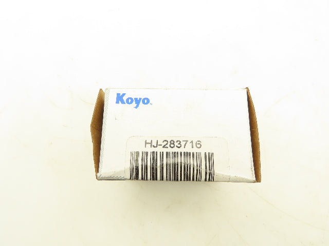 Koyo HJ-283716 Needle Roller Bearing 1-3/4" Bore 2-5/16" OD Lot of 4
