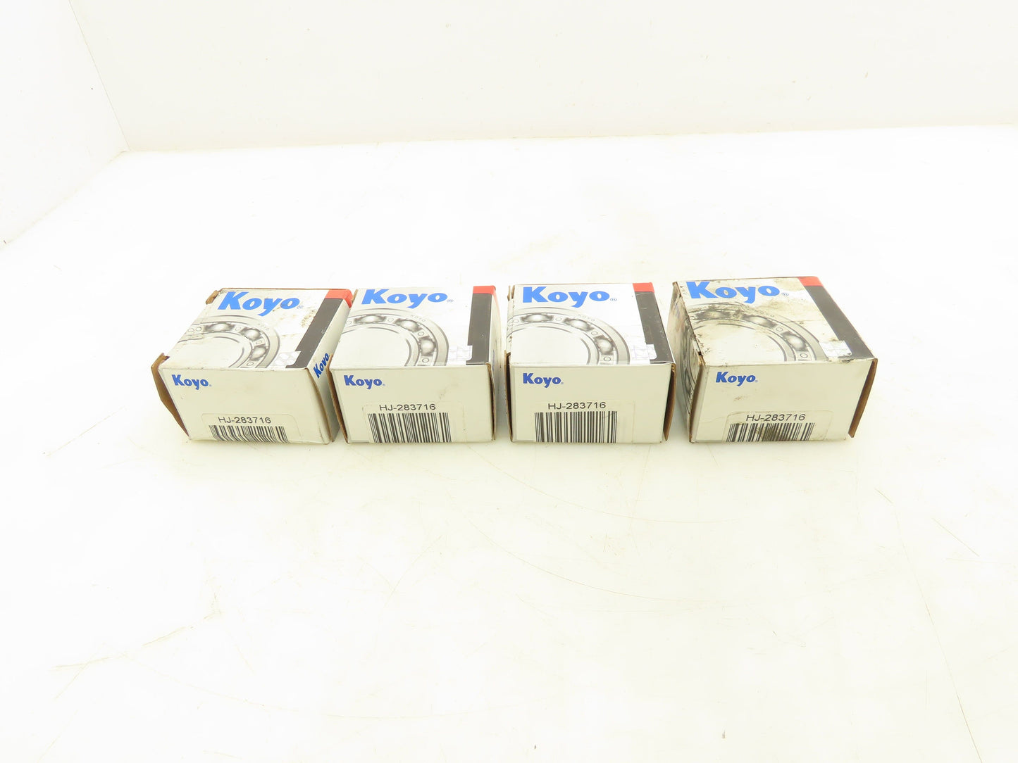 Koyo HJ-283716 Needle Roller Bearing 1-3/4" Bore 2-5/16" OD Lot of 4