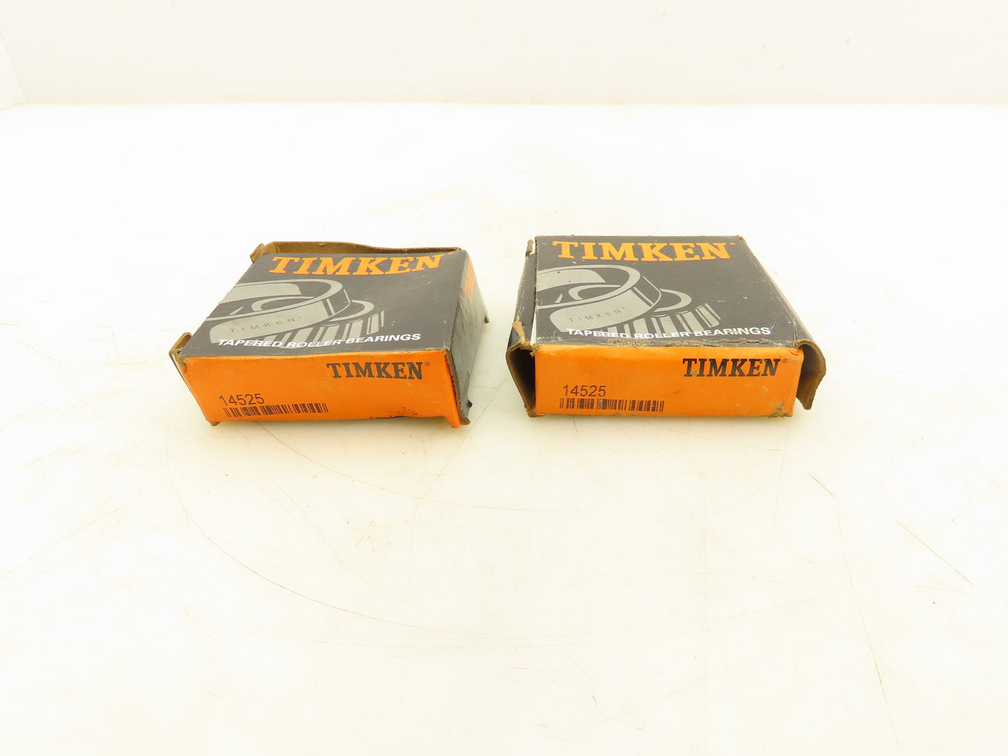 Timken 14525 Tapered Roller Bearing Non-Flanged Cup Race 2-11/16" OD Lot of 2