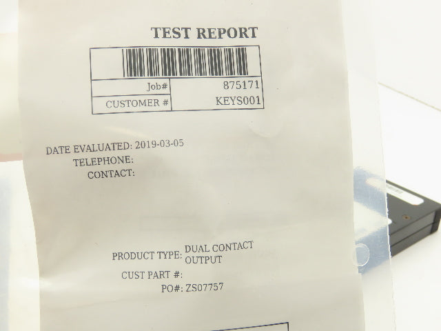 Reliance Electric 57666-A Dual Dry Contact Output Module Controller 45C69